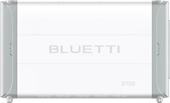 Фото Bluetti B700 Expansion Battery 7372 Wh White (P-B700-UN-GY-BL)
