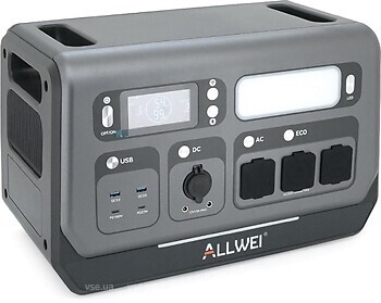 Фото ALL WEI SGR-PPS2400-2PRO 2048 Wh Gray