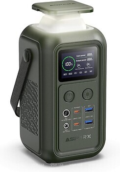 Фото AsperX AXP200-DG 192 Wh Green