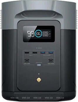 Фото EcoFlow Delta 2 Max UK 2048 Wh Black (EFDELTA2Max-UK)