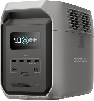 Фото EcoFlow Delta 3 1500 Wh Silver (EFDELTA1500-UA)