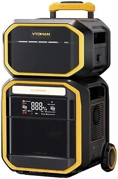 Фото Vtoman FlashSpeed Pro 3600 + Extra Battery 2816 5912 Wh Blsck/Yellow