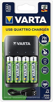 Фото Varta Value USB Quattro Charger (57652101451)