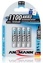 Фото Ansmann AAA 1100mAh NiMh 4 шт (5035232)