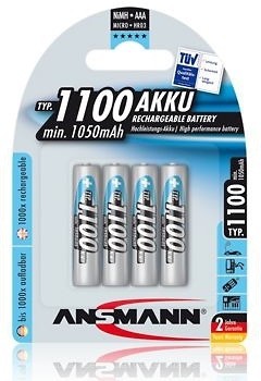 Фото Ansmann AAA 1100mAh NiMh 4 шт (5035232)