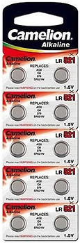 Фото Camelion LR521 1.5B Alkaline 10 шт (AG0-BP10)