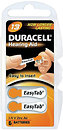 Фото Duracell ZA13 14B Zinc Air 6 шт (DA 13 B6)