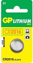 Фото GP Batteries CR-2016 3B Lithium 1 шт