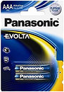 Фото Panasonic AAA Alkaline 2 шт Evolta (LR03EGE/2BP)