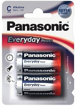 Фото Panasonic C Alkaline 2 шт Everyday Power (LR14REE/2BR)