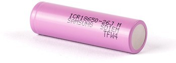 Фото Samsung 18650 2600mAh Li-ion 1 шт (ICR18650-26J)
