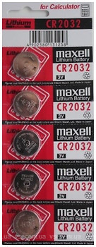 Фото Maxell CR2032 3V 5 шт