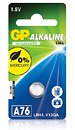 Фото GP Batteries A76 1.5B Alkaline 1 шт (A76-U10)