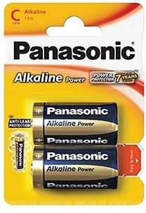 Фото Panasonic C Alkaline 2 шт Alkaline Power (LR14APB/2BP)