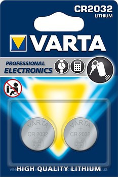 Фото Varta CR-2032 3B Lithium 2 шт (06032101402)