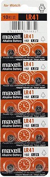 Фото Maxell AG3 LR41 10 шт (MXBLR4110)