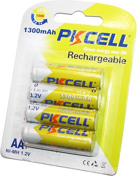 Фото PKCELL AA Ni-Mh 1300 mAh 1.2V 4 шт