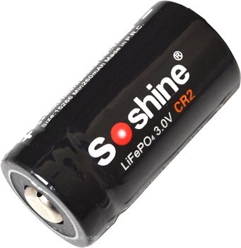Фото Soshine LiFePo4 CR2 3.2V 300mAh 1 шт (11-1075)