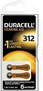 Фото Duracell HA 312 6 шт (5004325)