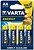 Фото Varta AA Alkaline 4 шт Energy (4106229414)