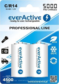 Фото EverActive C/HR14 5000mAh 2 шт