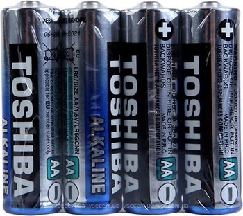 Фото Toshiba AA LR6 Alkaline 4 шт (00152674)
