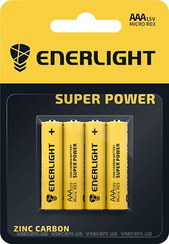 Фото Enerlight Super Power AAA (R03) BLI 4 шт