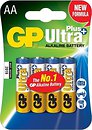 Фото GP Batteries AA Alkaline 4 шт Ultra Plus (15AUPHM-2UE4)