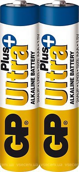 Фото GP Batteries AAA Alkaline 2 шт Ultra Plus (24AUP-2S2)