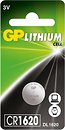 Фото GP Batteries CR-1620 3B Lithium 1 шт (CR1620-U1)