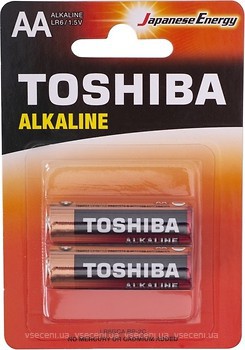 Фото Toshiba Economy Alkaline AA/LR6 2 шт (00159937)