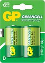 Фото GP Batteries D Zinc-Carbon 2 шт Greencell (13G-U2)