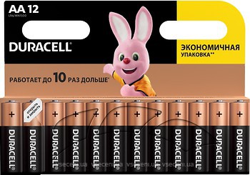 Фото Duracell AA/LR06 MN1500 12 шт (5006202)