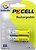 Фото PKCELL AA Ni-Mh 600 mAh Rechargeable Blister 2 шт