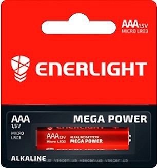 Фото Enerlight Mega Power AAA (LR03) BLI 1 шт