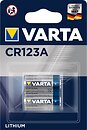Фото Varta 16340 CR-123A 3B Lithium 2 шт (6205301402)