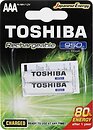 Фото Toshiba AAA HR03 TNH-03GAE Ni-MH 950 mAh Ready to Use BL 2 шт (00156699)