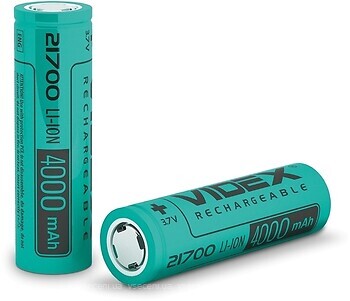 Фото Videx Li-ion 21700 4000mAh 1 шт (26615)