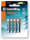 Фото ColorWay AAA LR03 Alkaline Power 1.5V 8 шт (CW-BALR03-8BL)