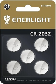 Фото Enerlight Special CR 2032 Lithium 3V 5 шт