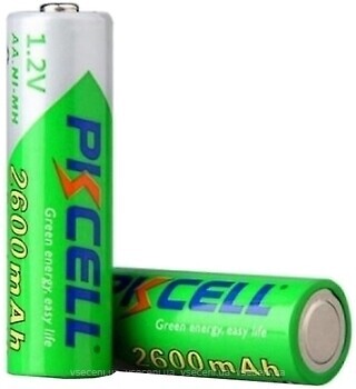 Фото PKCELL AA Ni-Mh 2600 mAh Already Charged 2 шт (PC/AA2600-2BA)