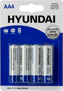 Фото Hyundai Super Alkaline AA/LR6 4 шт