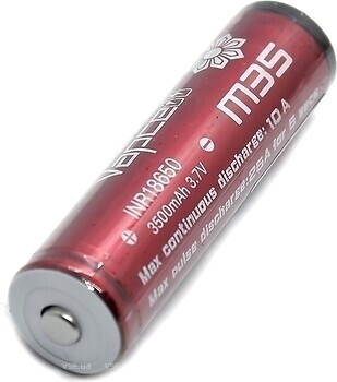 Фото Vapcell INR18650 M35 Protected 10A 3.7V 3500 mAh 1 шт