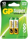 Фото GP Batteries AA/LR6 Alkaline 2 шт Super (15A-U2)