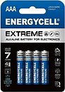 Фото Energycell AAA LR03 Alkaline 1.5V 4 шт Extreme (EN24EX-B4)