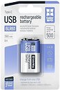 Фото ColorWay 6LR61 USB-C 390 mAh 9V 1 шт (CW-UB9V-06)