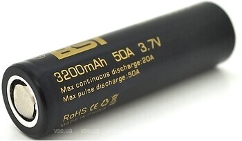 Фото BST 18650 Li-Ion 3200 mAh 3.7V 1 шт (YT27112)