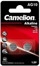 Фото Camelion AG10/LR54 2 шт (AG10-BP2/120 50210)