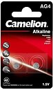 Фото Camelion AG4/LR66 2 шт (AG4-BP2/120 50204)