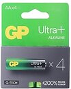 Фото GP Batteries Ultra Plus Alkaline 1.5V 15AUP21-SB4 4 шт (ЦБ-0066668)